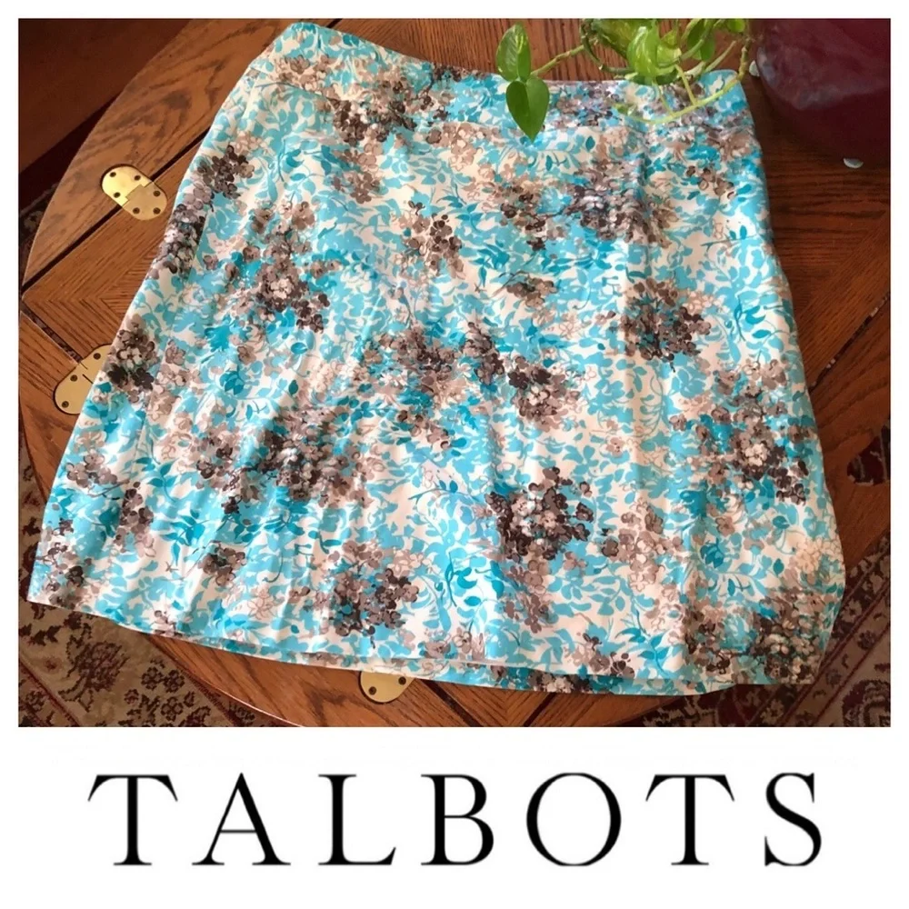 Turquoise Skirt with Stretch